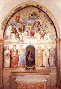 PERUGINO, Pietro Trinity and Six Saints china oil painting artist